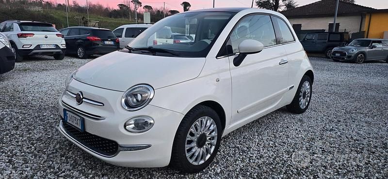 Usata Fiat 500 Lounge 74 CV (54 kW) 2017 Bianco Utilitaria