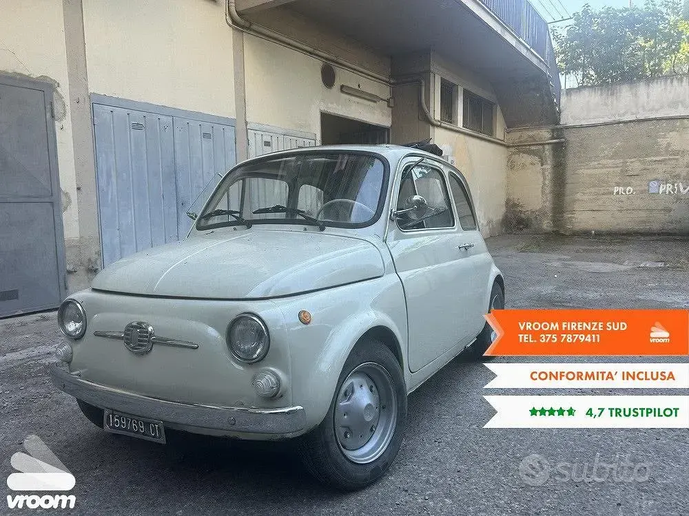 Usata Fiat 500 69 CV (50 kW) 1960 Utilitaria
