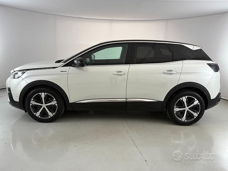 Usata Peugeot 3008 GT-line 131 CV (96 kW) 2018 Bianco SUV