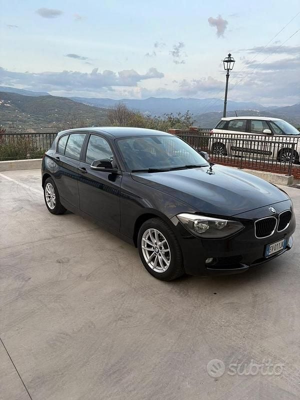 Usata BMW 118 2014 Nero Utilitaria