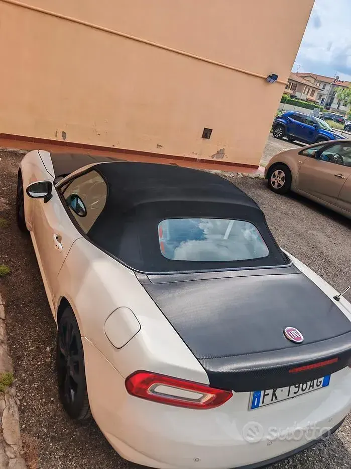 Usata Fiat 124 Spider 140 CV (102 kW) 2017 Bianco Cabrio