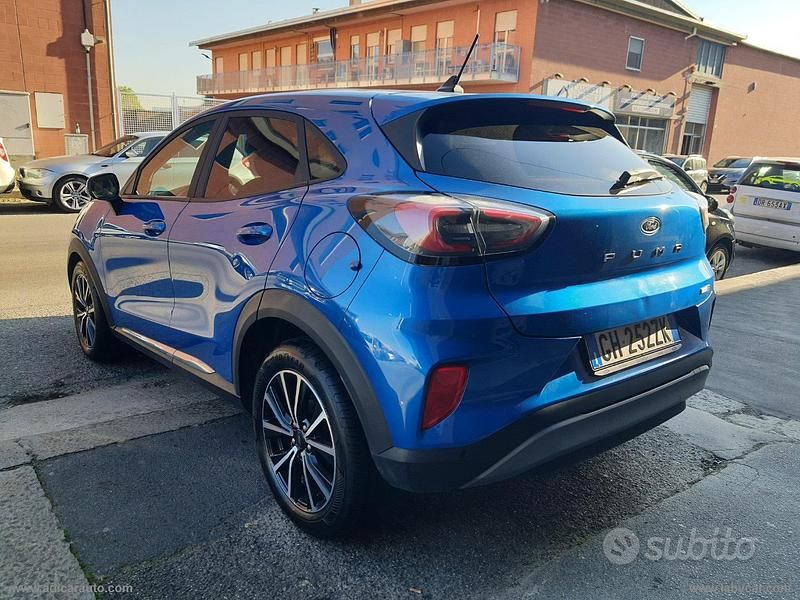 Usata Ford Puma Titanium 125 CV (91 kW) 2022 Blu SUV