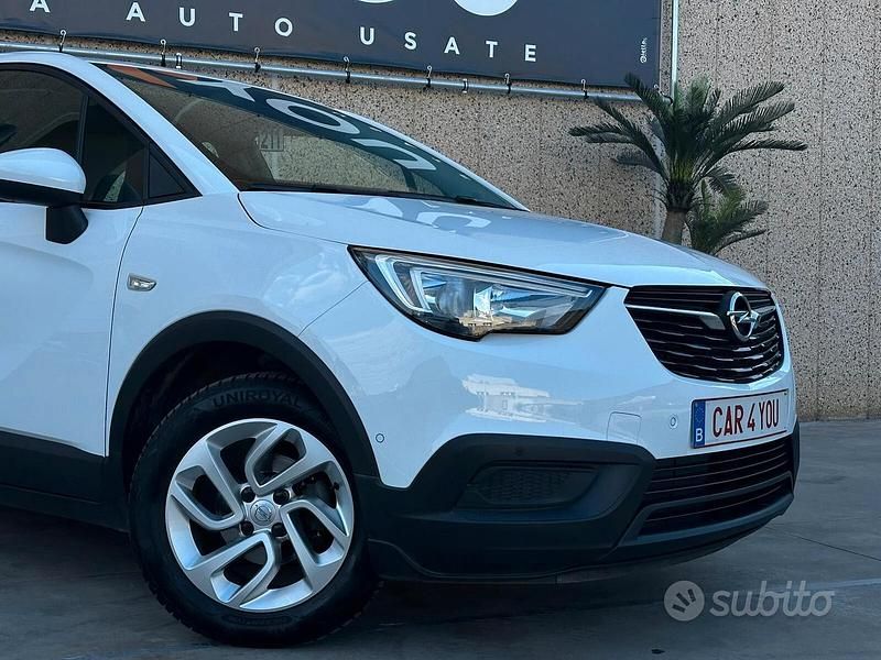 Usata Opel Crossland 83 CV (61 kW) 2020 Bianco SUV
