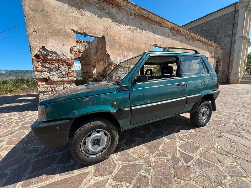 Usata Fiat Panda 4x4 50 CV (36 kW) 1986 Verde Utilitaria