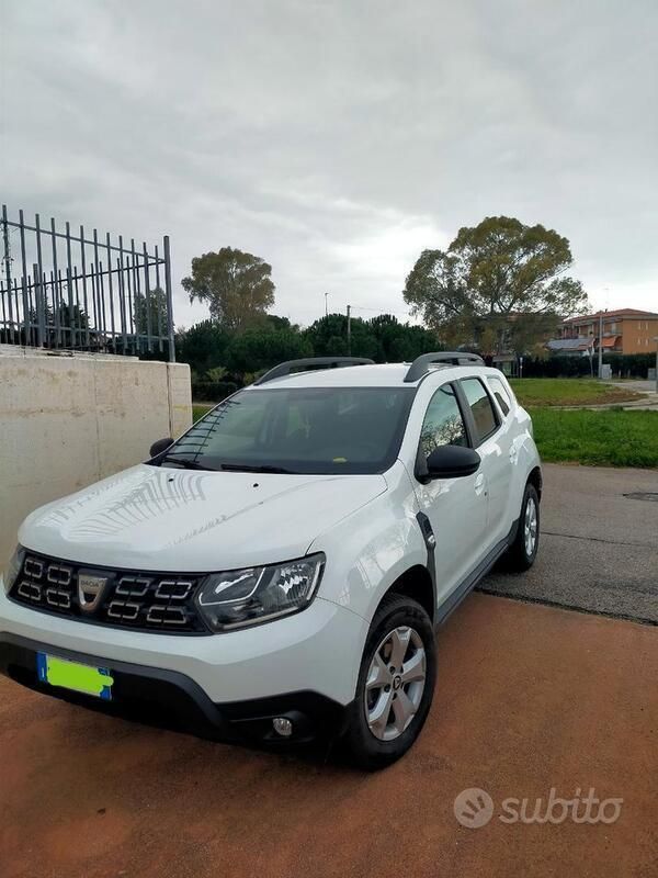 Bianco Usata 2021 Dacia Duster Comfort SUV | 13.000 € (Buon prezzo) - Immagine 1/4