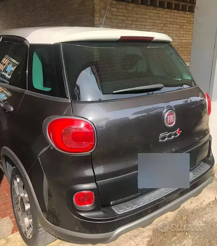 Usata Fiat 500L Trekking 120 CV (88 kW) 2016 Grigio Monovolume