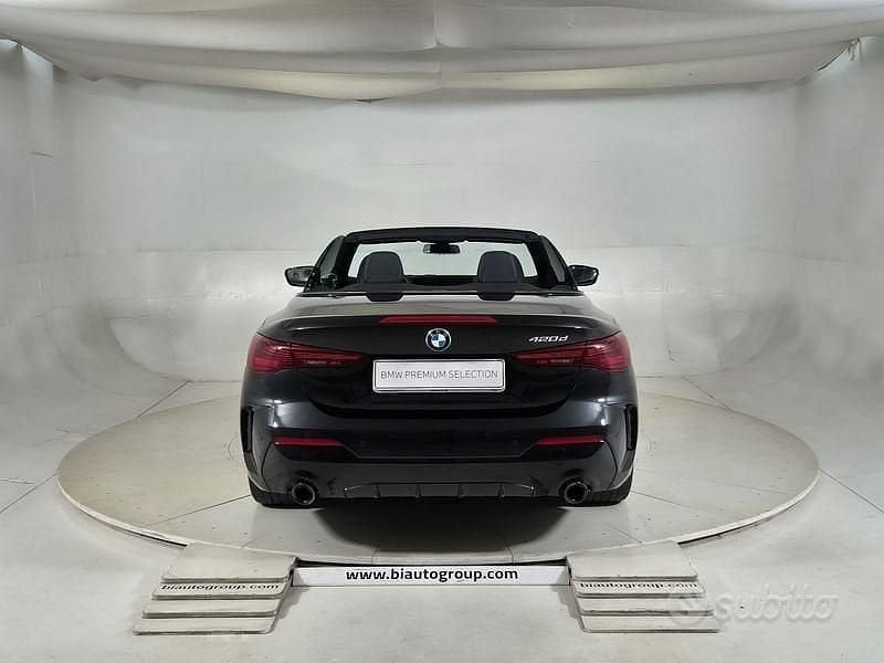 Usata BMW 420 M Sport 190 CV (139 kW) 2025 Nero Cabrio