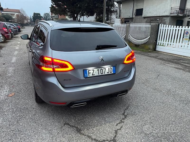 Usata Peugeot 308 SW GT-line 131 CV (96 kW) 2019 Grigio Station wagon