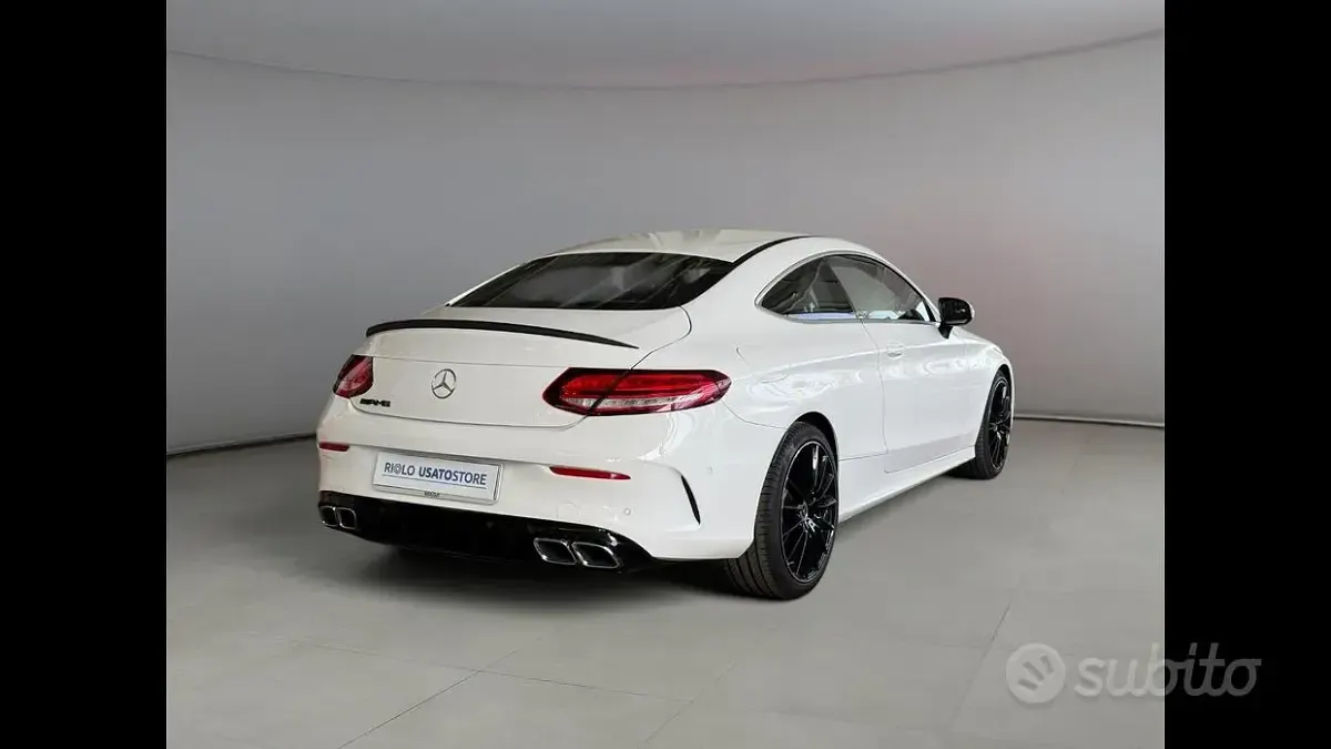 Usata Mercedes 220 194 CV (142 kW) 2019 Bianco Coupé