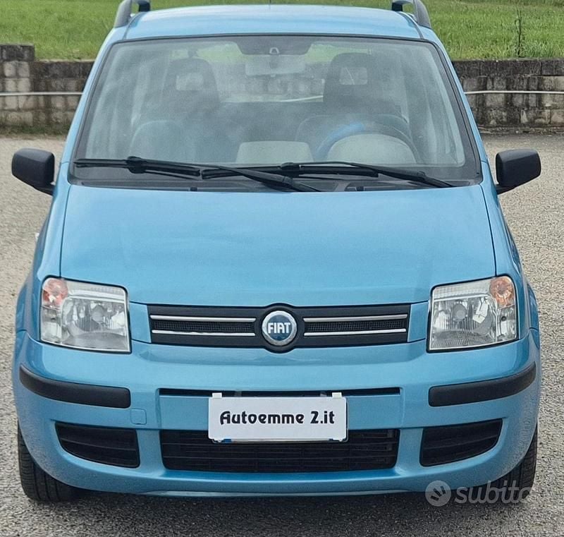 Usata Fiat Panda Emotion 2004 Blu Utilitaria