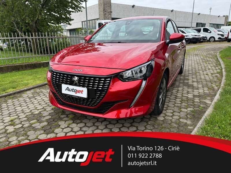 Usata Peugeot 208 Active 75 CV (55 kW) 2021 Rosso elixir Utilitaria