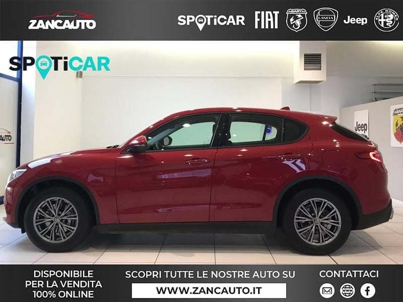 Rosso Usata 2021 Alfa Romeo Stelvio Business SUV | 26.950 € (Buon prezzo) - Immagine 1/4
