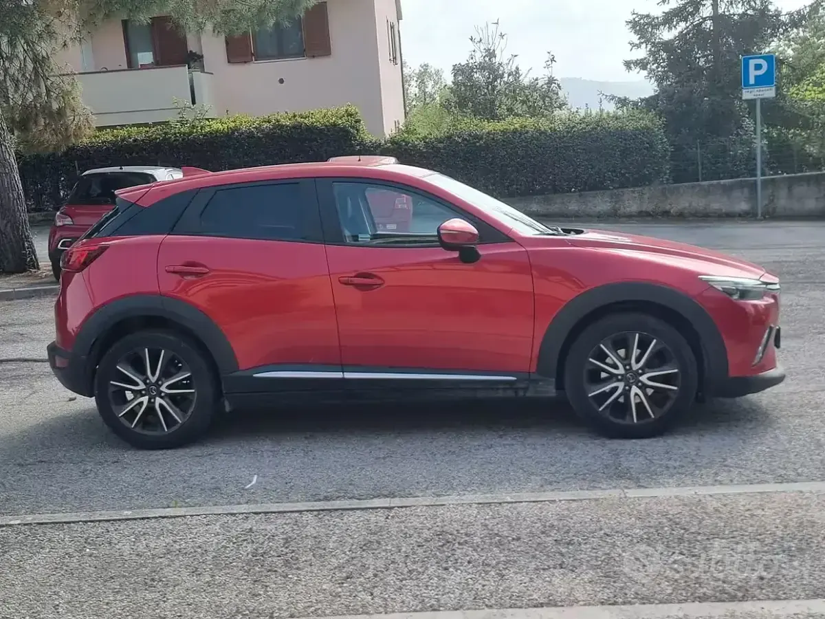 Usata Mazda CX-3 150 CV (110 kW) 2017 Rosso SUV