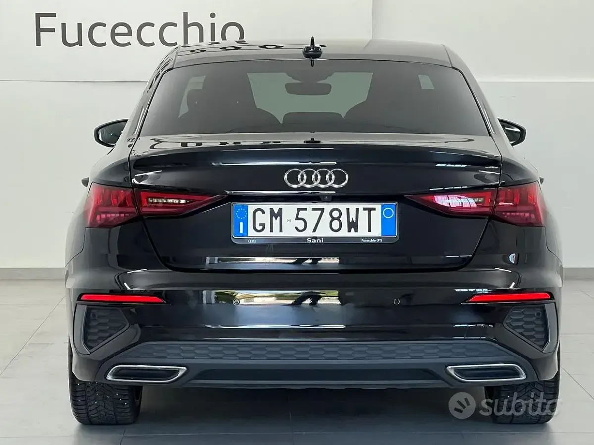 Usata Audi A3 S-Line 150 CV (110 kW) 2022 Nero Berlina