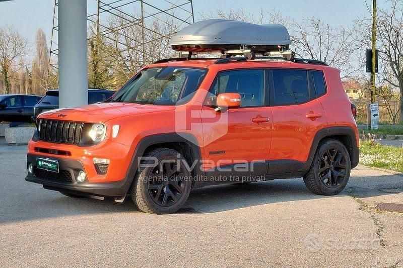 Usata Jeep Renegade Limited 131 CV (96 kW) 2021 Arancione SUV