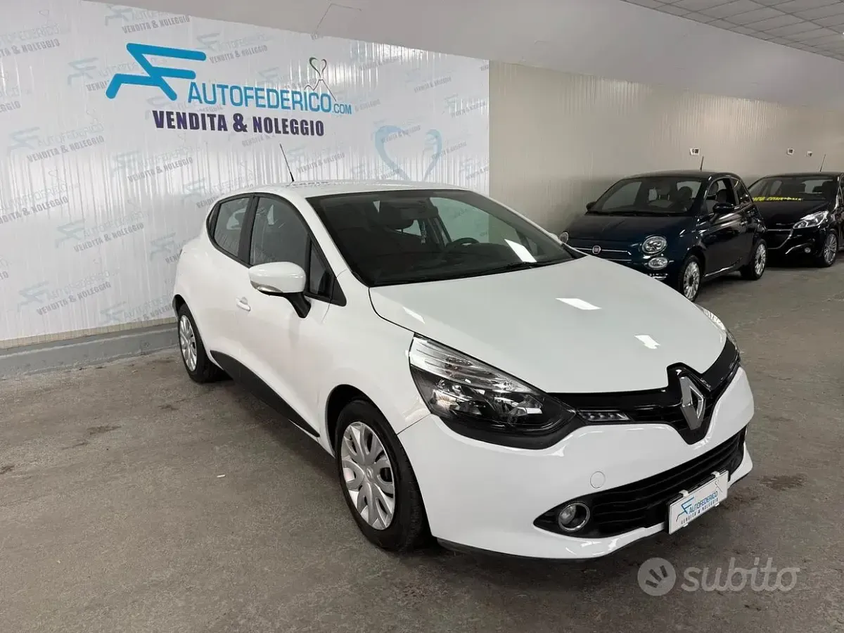 Usata Renault Clio IV 75 CV (55 kW) 2015 Bianco Berlina