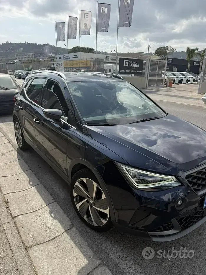 Usata Seat Arona 110 CV (80 kW) 2021 Blu SUV