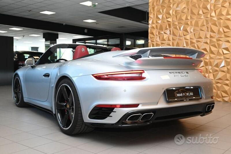 Usata Porsche 991 540 CV (397 kW) 2015 Argento Cabrio