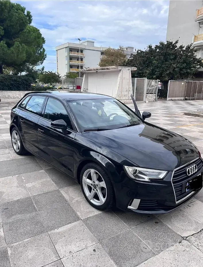 Usata Audi A3 Sport 150 CV (110 kW) 2017 Nero Berlina