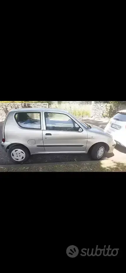Usata Fiat Seicento 54 CV (39 kW) 2001 Grigio Utilitaria