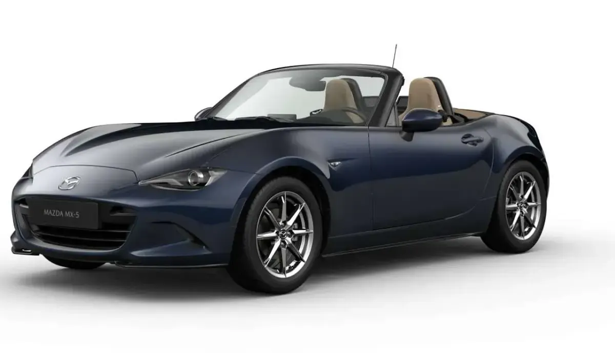 Usata Mazda MX5 Kazari 132 CV (97 kW) 2026 Deep crystal blue Cabrio