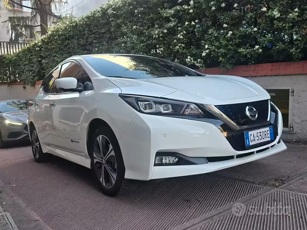 Gebraucht Nissan Leaf 89 kW (122 PS) 2020 Weiß Kleinwagen
