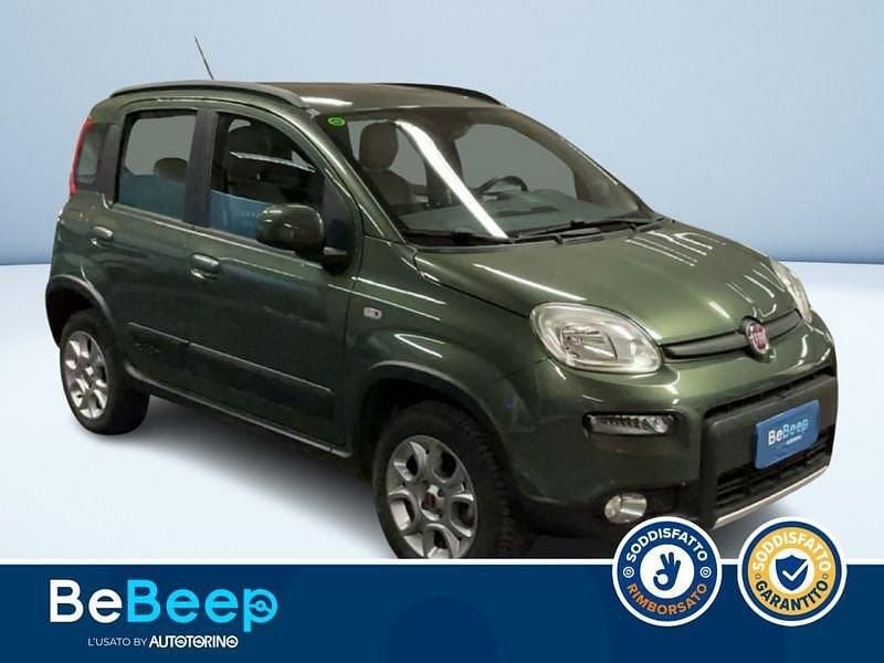 Usata Fiat Panda 4x4 75 CV (55 kW) 2014 Verde metallizzato Utilitaria