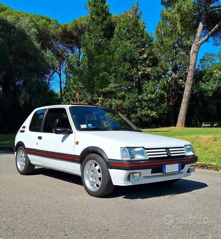 Bianco Usata 1989 Peugeot 205 GTi Due volumi | 22.500 € - Immagine 1/4
