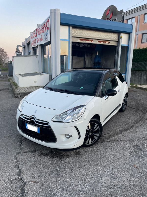 Bianco Usata 2014 Citroën DS3 So Chic Tre volumi | 6500 € (Cara) - Immagine 1/4