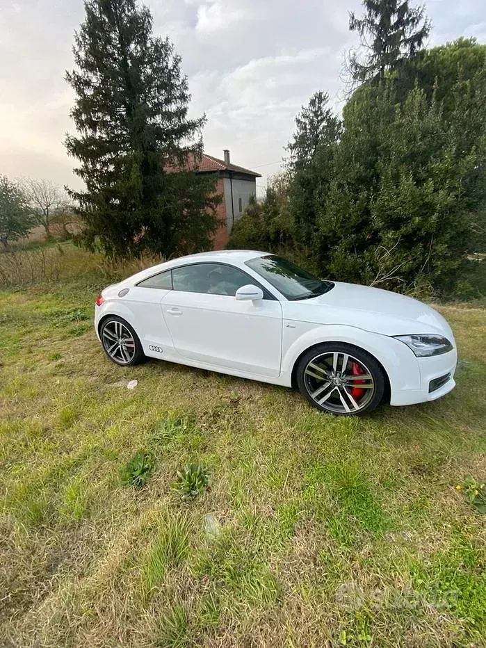 Usata Audi TT 170 CV (125 kW) 2010 Bianco Coupé
