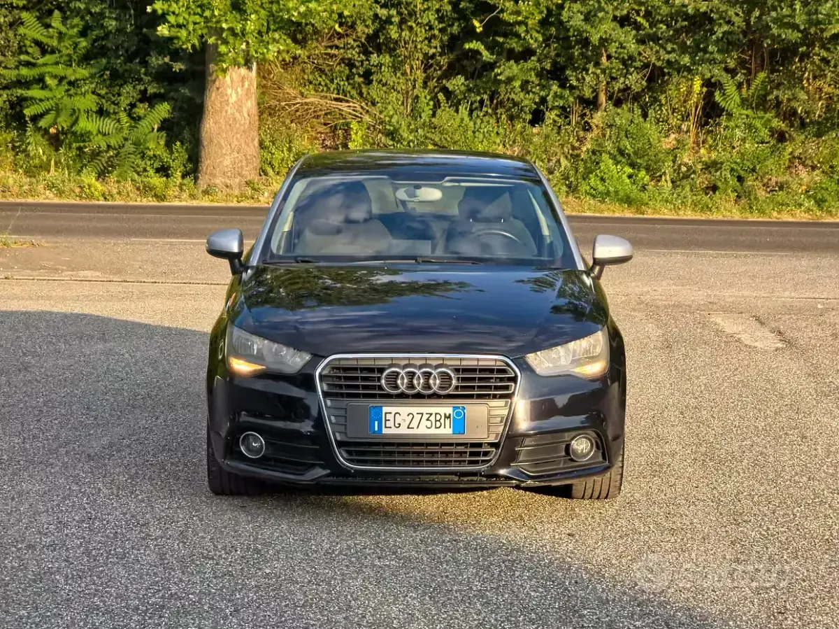 Usata Audi A1 Ambition 86 CV (63 kW) 2011 Nero Utilitaria