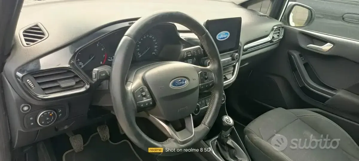 Usata Ford Fiesta Titanium 86 CV (63 kW) 2019 Bianco Utilitaria