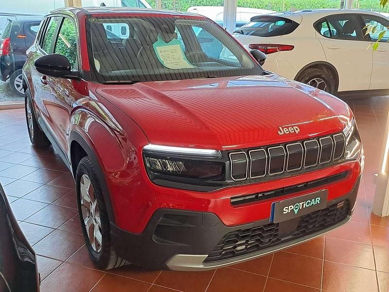 Usata Jeep Avenger Altitude 101 CV (74 kW) 2023 Rosso SUV