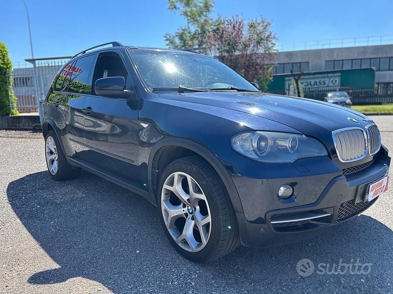 Usata BMW X5 Efficient Dynamics 286 CV (210 kW) 2009 Blu SUV
