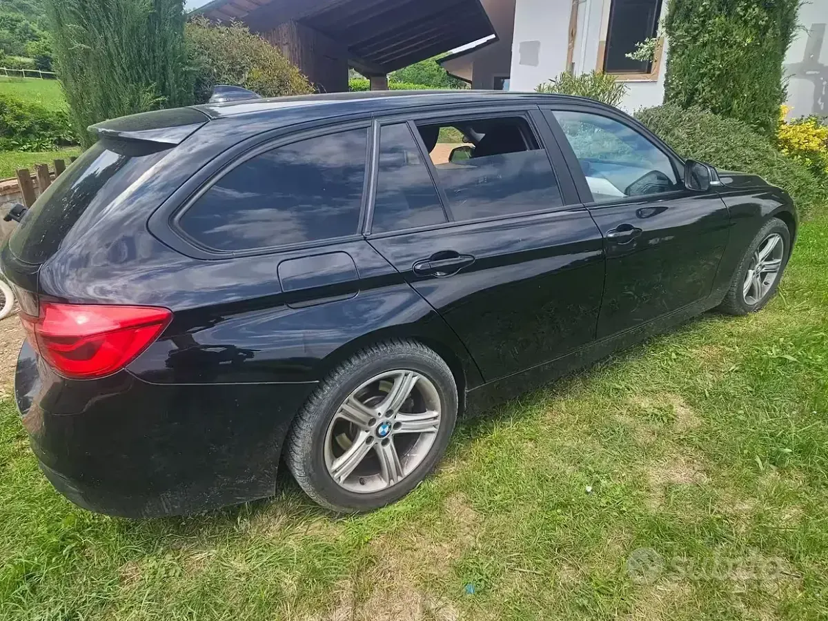 Usata BMW 316 116 CV (85 kW) 2016 Nero Station wagon