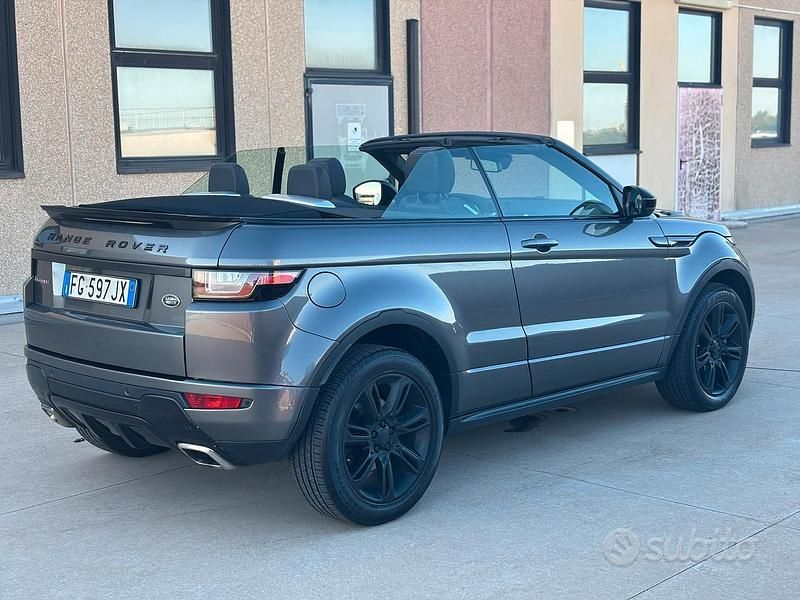 Usata Land Rover Range Rover evoque HSE 180 CV (132 kW) 2016 Grigio Cabrio