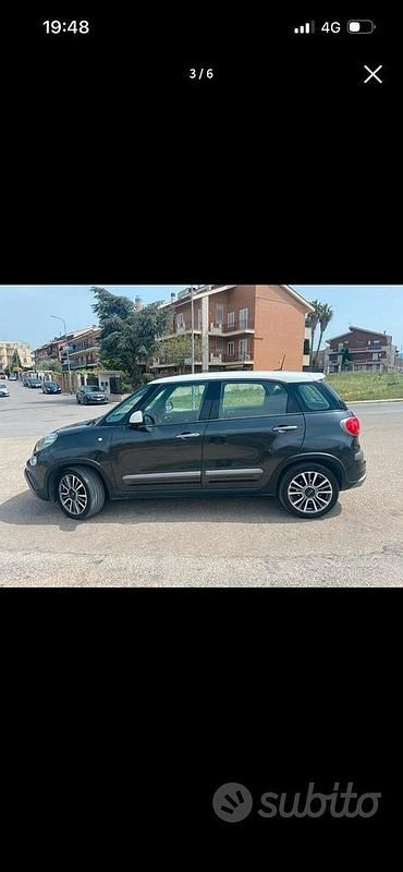 Usata Fiat 500L Cross 95 CV (69 kW) 2017 Grigio Monovolume