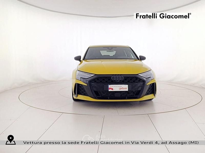 Usata Audi RS3 Ambiente 400 CV (294 kW) 2025 Giallo pitone metallizzato Berlina
