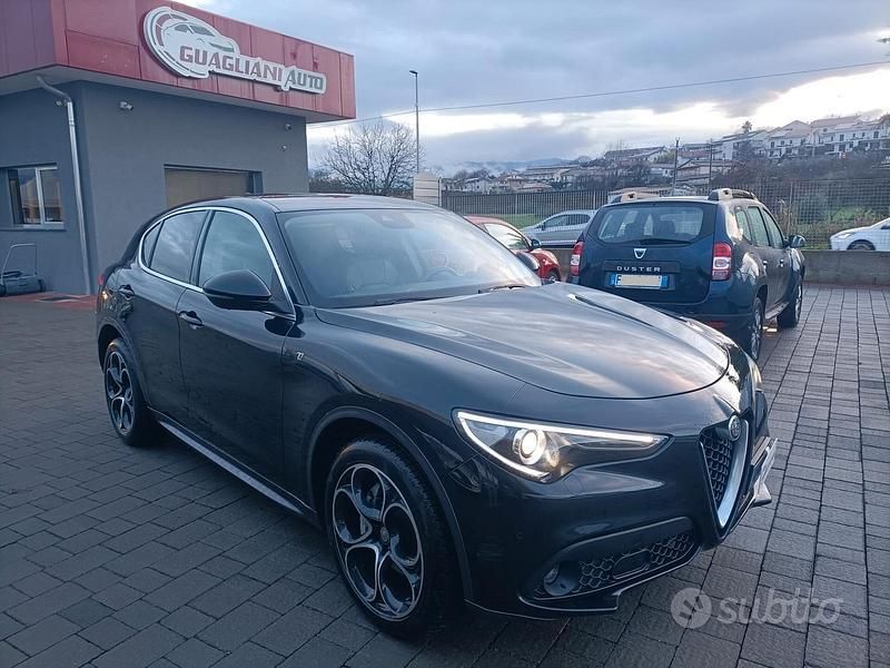 Usata Alfa Romeo Stelvio Ti 210 CV (154 kW) 2021 Nero SUV