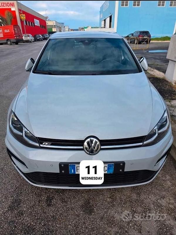 Usata VW Golf VII R-line 115 CV (84 kW) 2018 Berlina