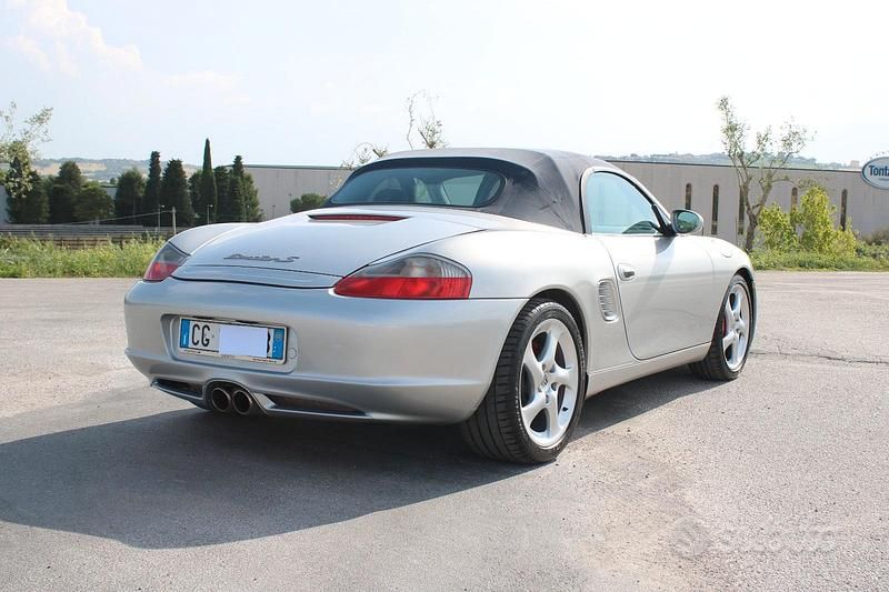 Gebraucht Porsche Boxster 260 PS (191 kW) 2003 Grau Cabrio