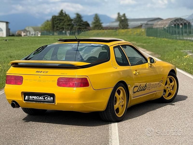 Usata Porsche 968 239 CV (175 kW) 1994 Giallo Coupé