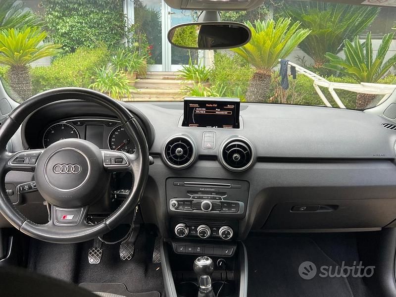 Usata Audi A1 S-Line 2015 Nero Utilitaria