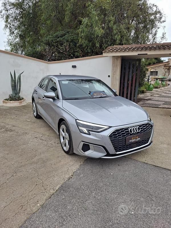 Usata Audi A3 Comfort 150 CV (110 kW) 2020 Grigio Berlina