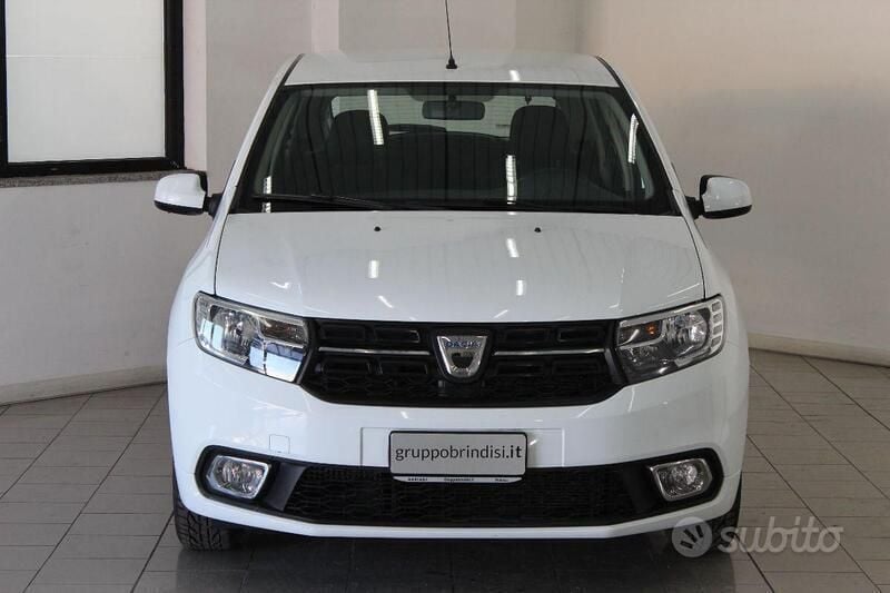 Usata Dacia Sandero Ambiance 90 CV (66 kW) 2018 Bianco Utilitaria