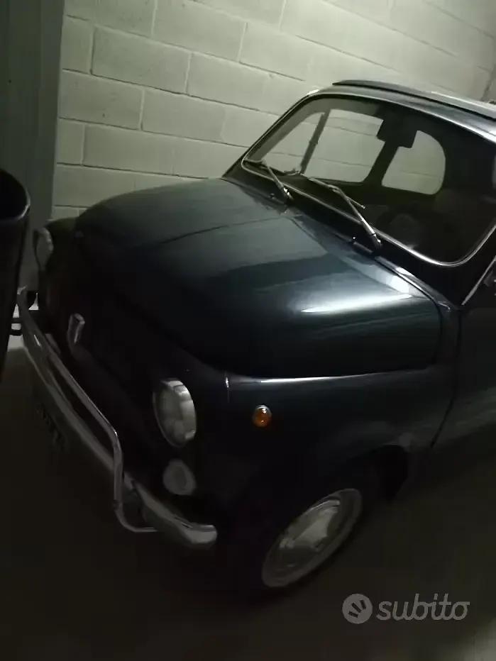Usata Fiat 500 1970 Blu Utilitaria
