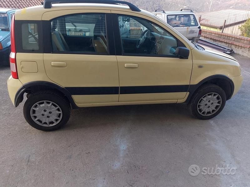 Usata Fiat Panda 4x4 2006 Giallo Utilitaria