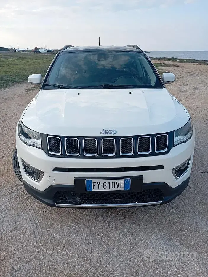 Usata Jeep Compass Limited 120 CV (88 kW) 2020 Bianco SUV