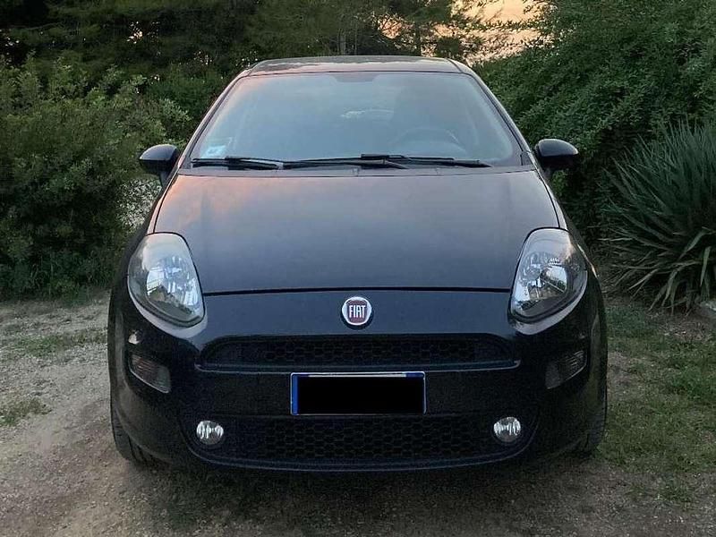 Usata Fiat Punto Lounge 69 CV (50 kW) 2014 Nero Utilitaria