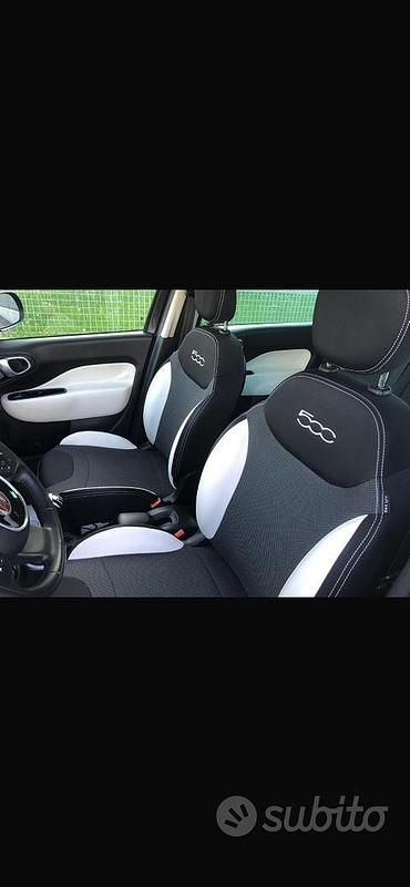 Usata Fiat 500L Trekking 85 CV (62 kW) 2014 Nero Monovolume